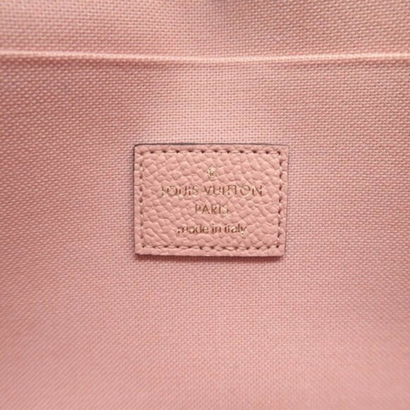 100% Authentic Louis Vuitton Pochette Felicie Pink W/P Monogram Shoulder Bag - Picture 11 of 12
